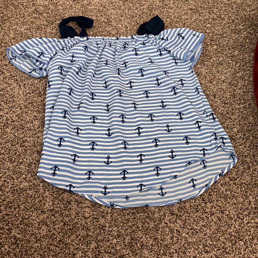 *** Navy tie straps with peekaboo shoulder